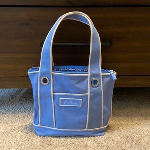 Blue Vera Bradley Bag/Purse - Small/Medium - Floral Interior